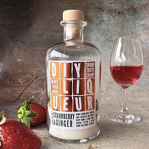 DIY Liqueur - Strawberry Ginger